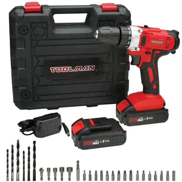 Tool Man 20 Volt Cordless Drill