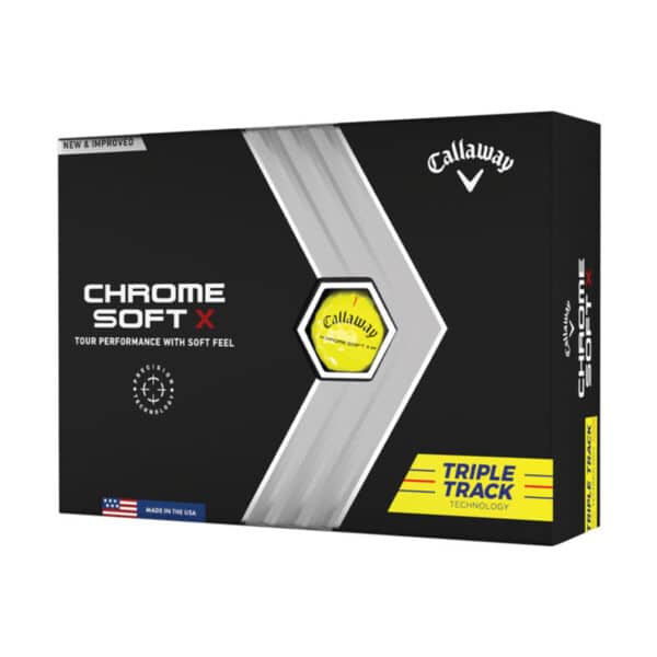 Callaway 2022 Chrome Soft X Triple Track Golf Balls