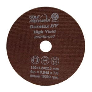 Duralox High Yield (HY) 6" Cut Off Wheels - 10 Pack