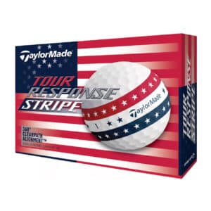 TaylorMade Tour Response Stripe USA Golf Balls Dz